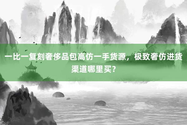 一比一复刻奢侈品包高仿一手货源，极致奢仿进货渠道哪里买？