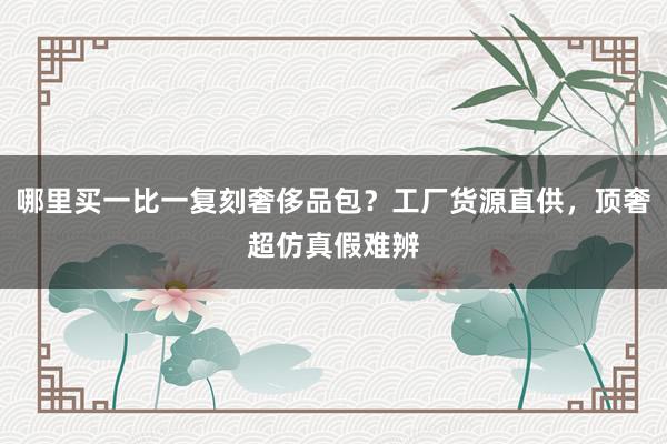 哪里买一比一复刻奢侈品包？工厂货源直供，顶奢超仿真假难辨